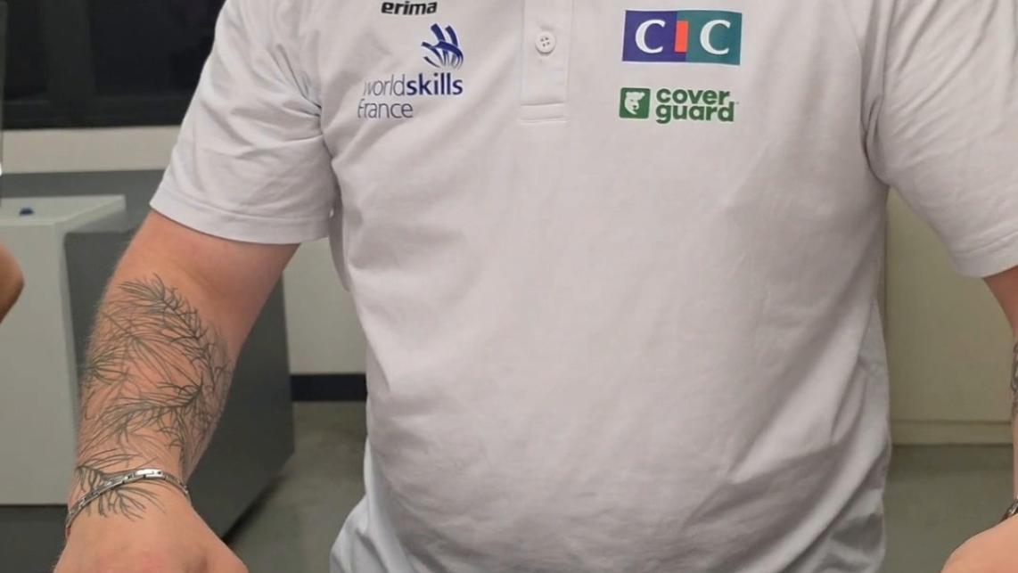 Lucas Pernet, candidat aux Euroskills 2025